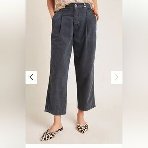 ANTHROPOLOGIE Slouched Trousers - size 32 (like a 12)